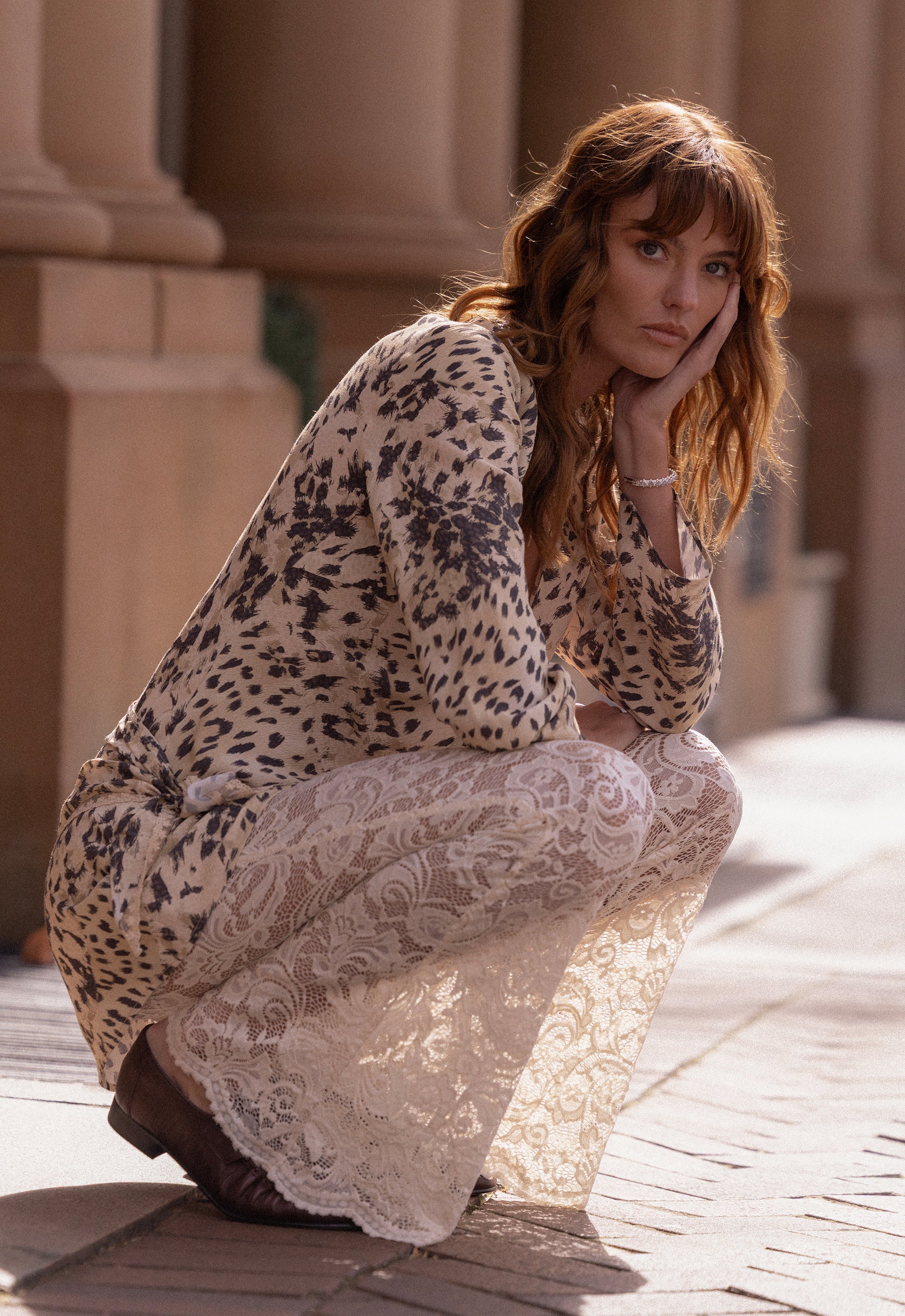 Labyrinth Lace Bells - Cloud Cream