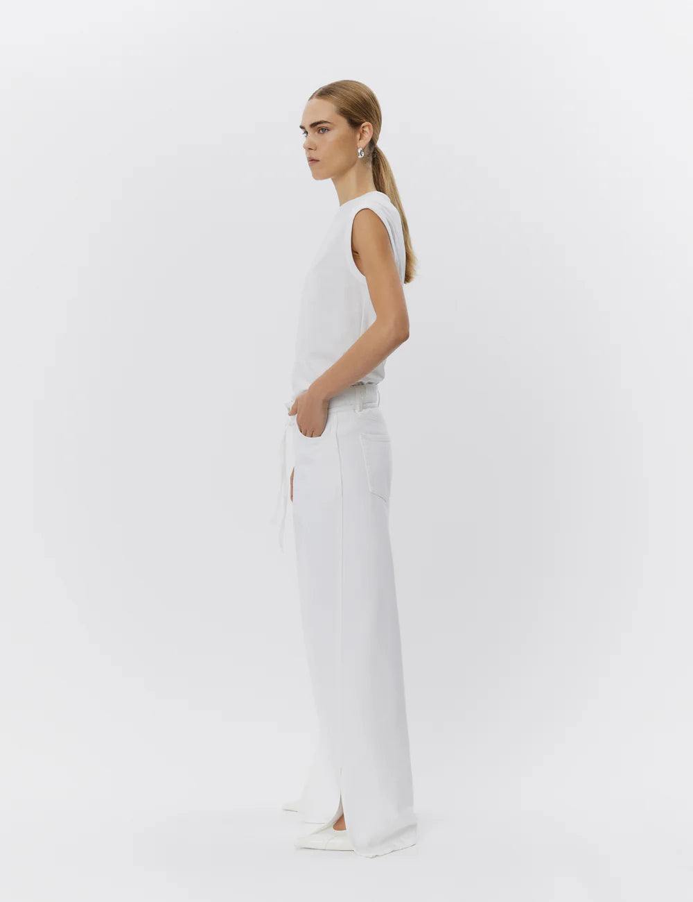 Lane Bright White Jean