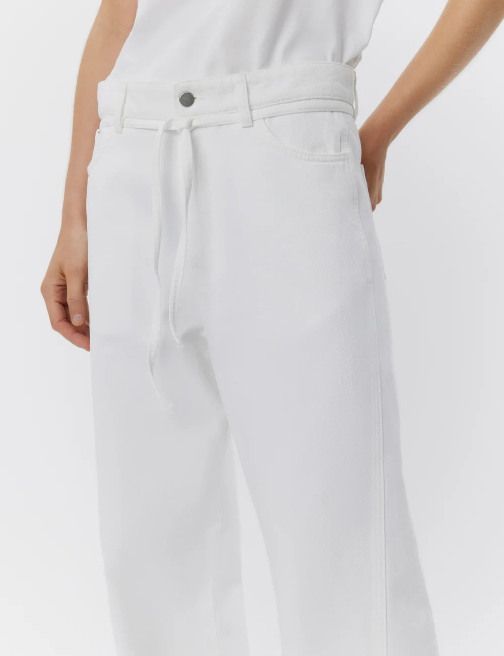 Lane Bright White Jean