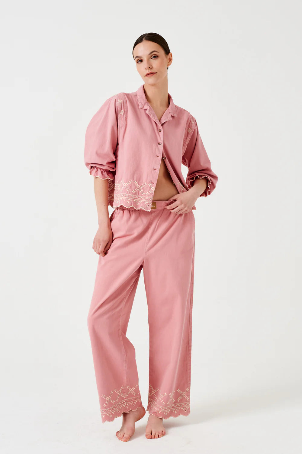 Sophie Shirt - Powder Pink