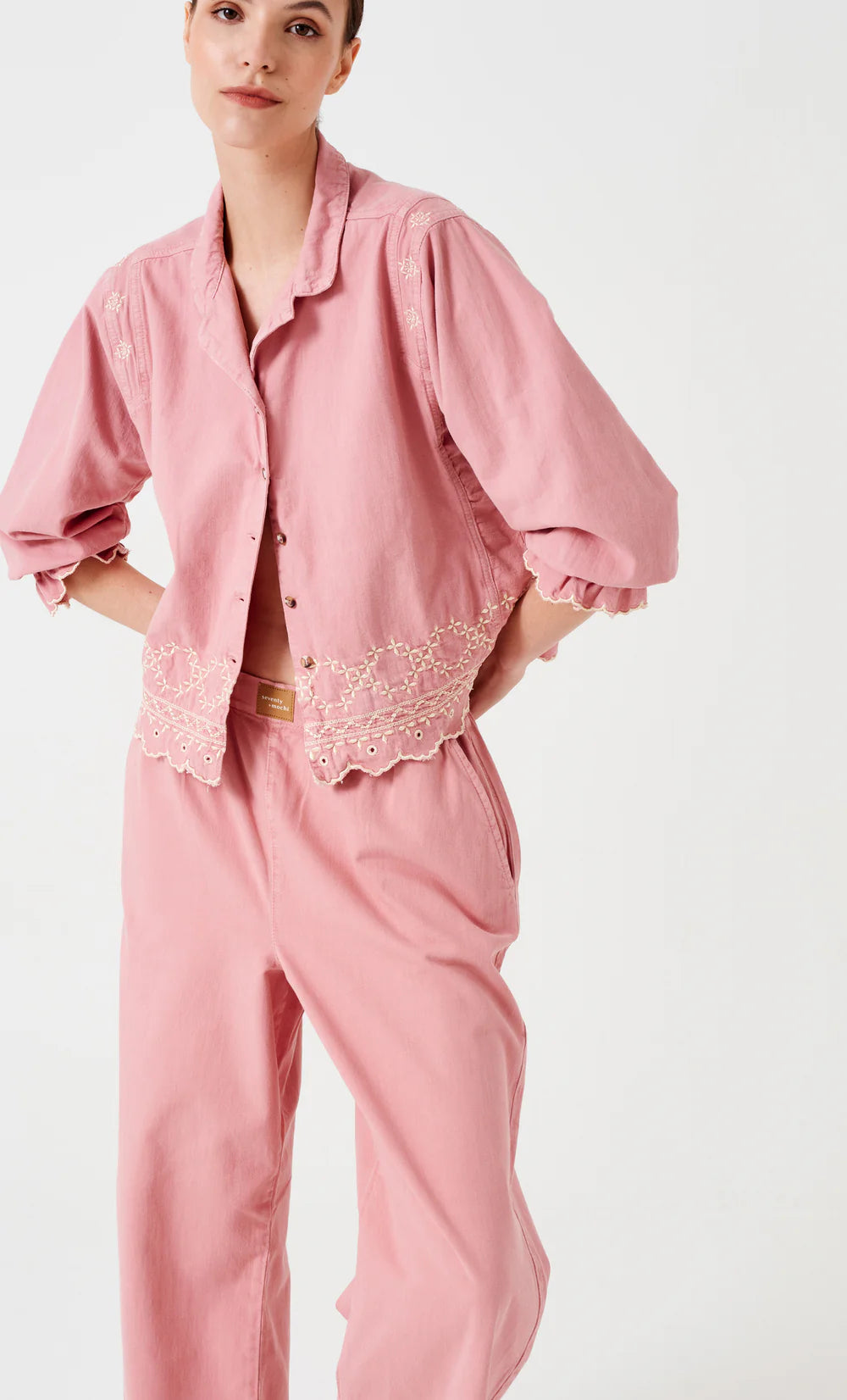 Sophie Shirt - Powder Pink