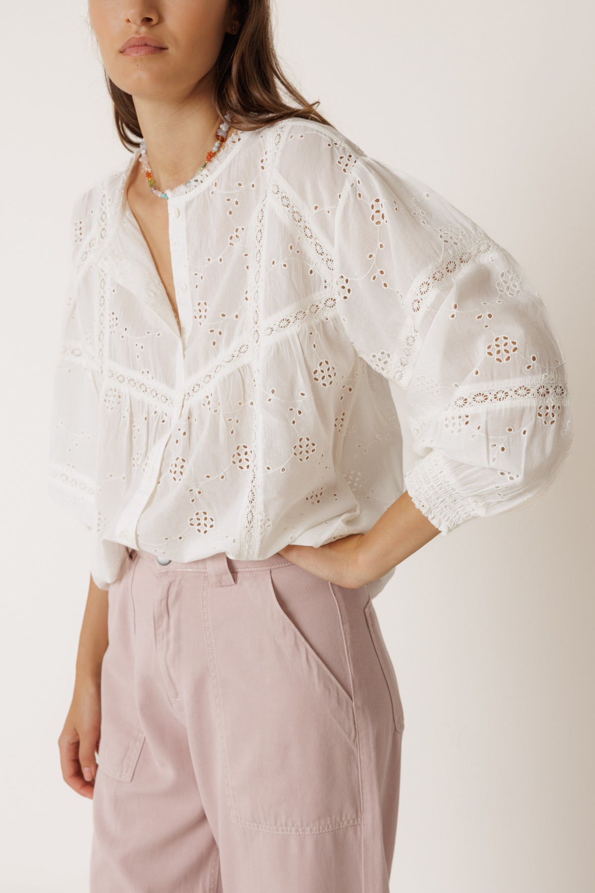 Schiffli Shirt