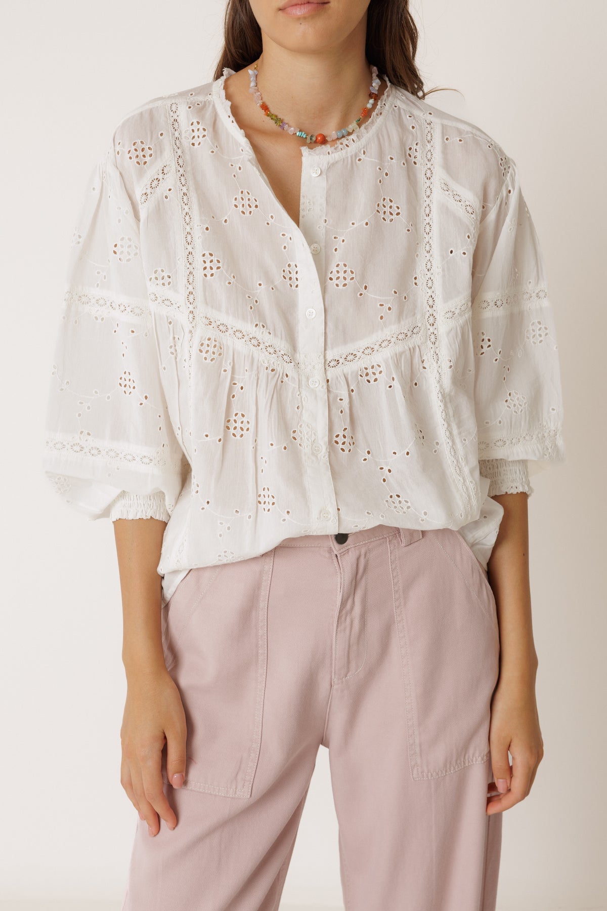 Schiffli Shirt