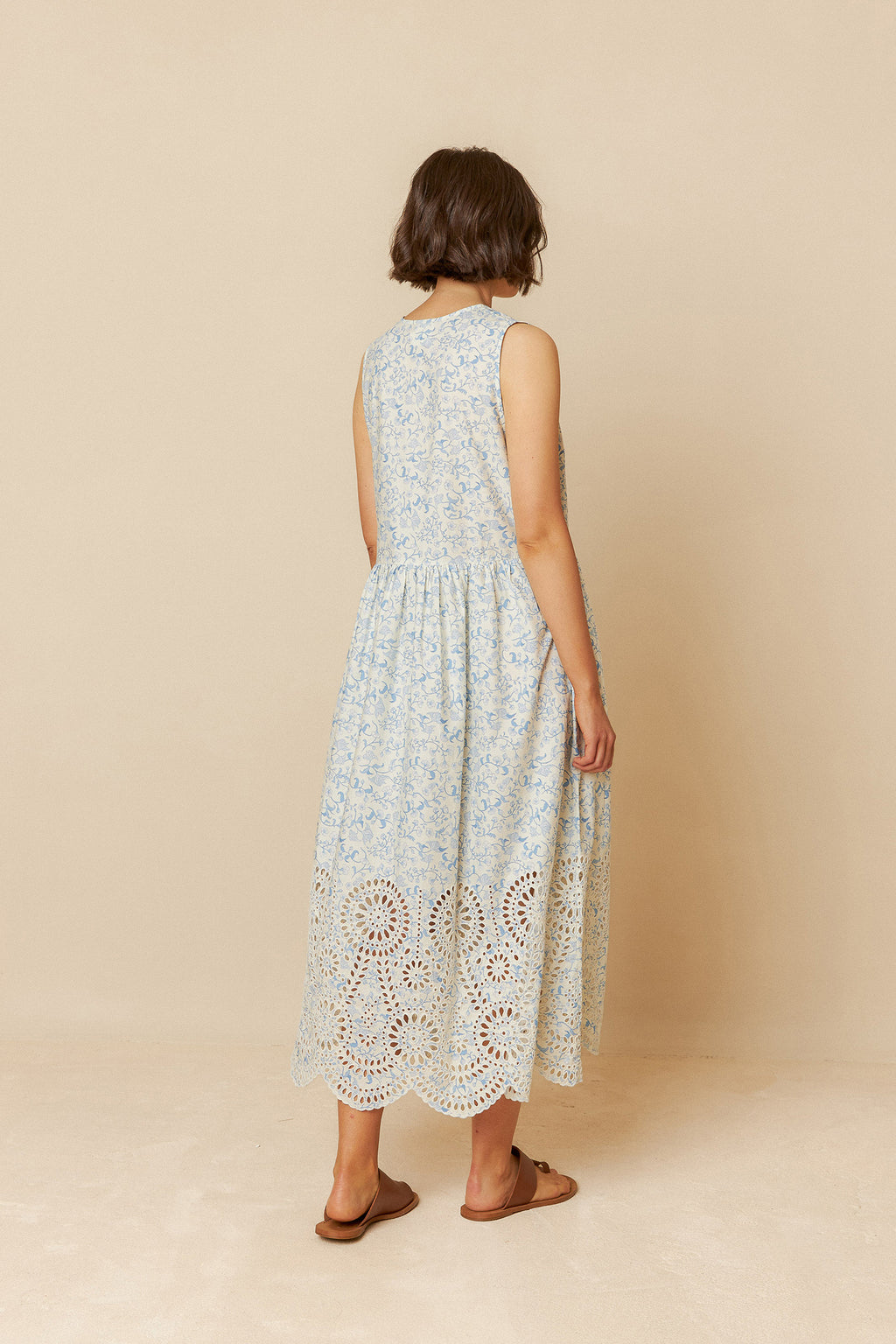 Cotton Lacework Dress