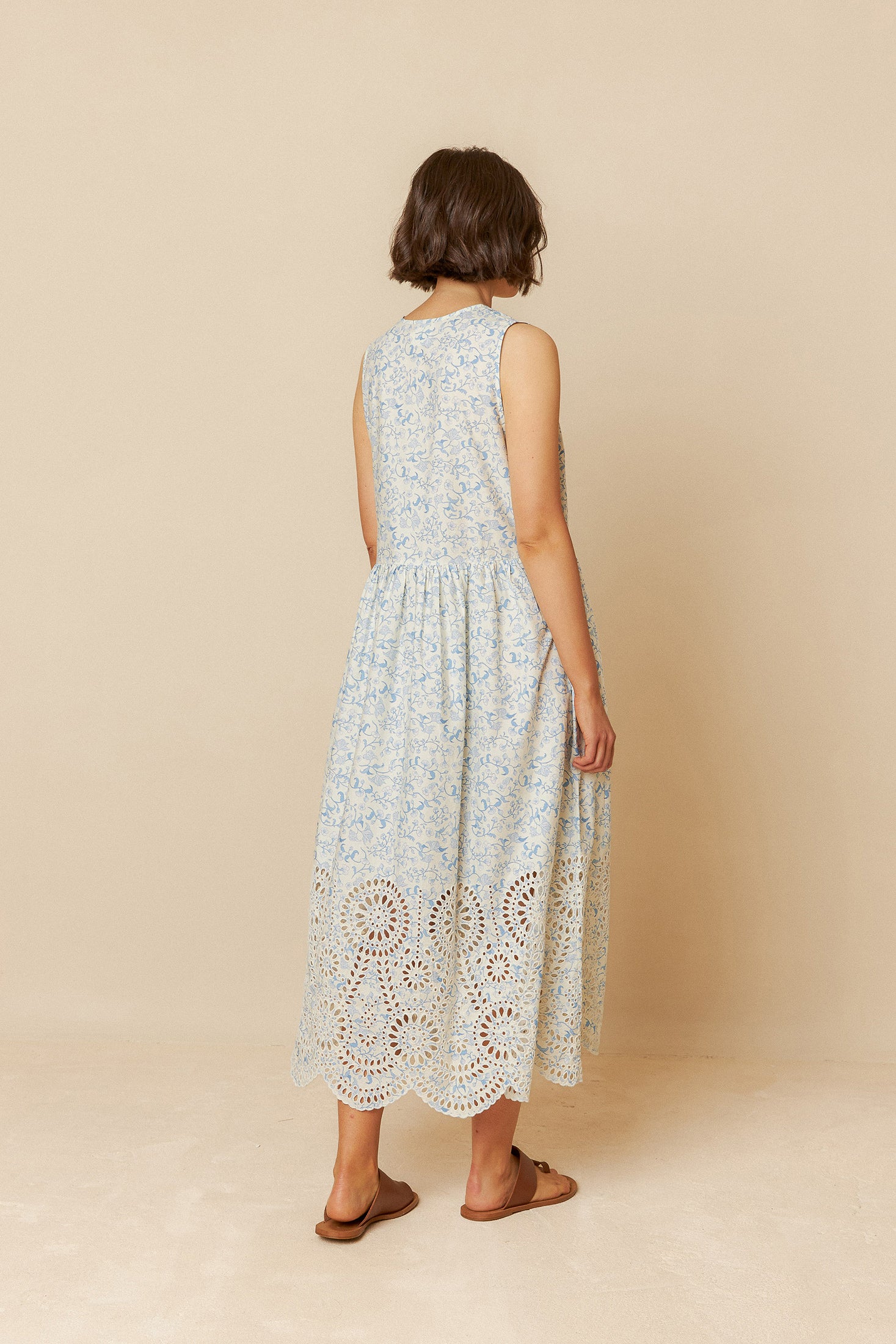 Cotton Lacework Dress