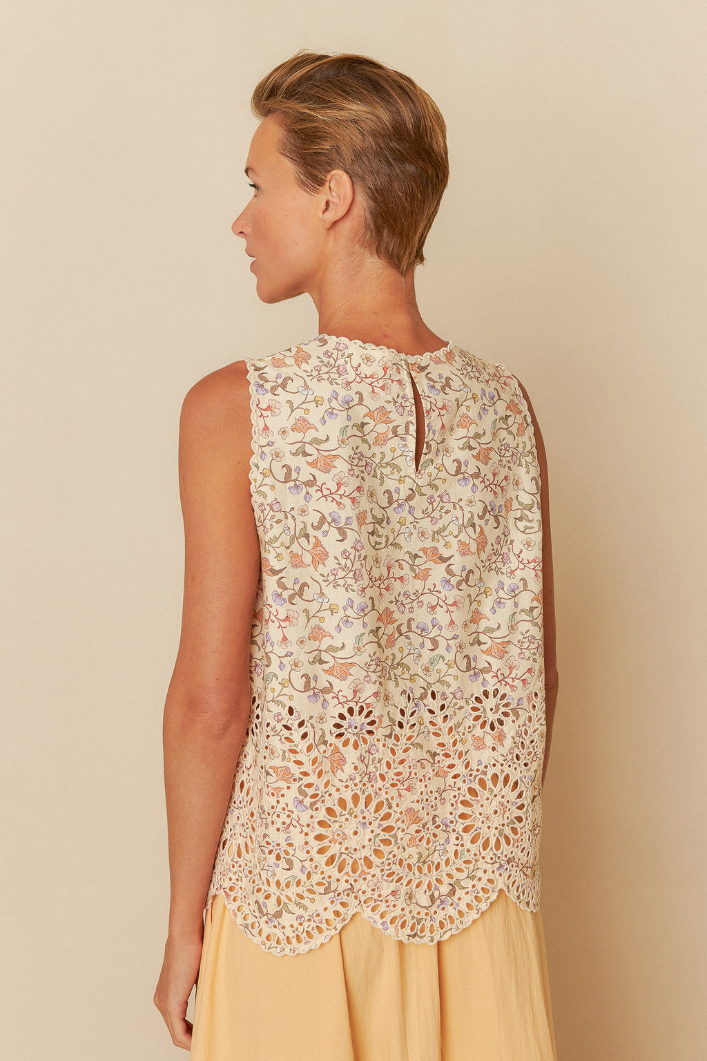 Cotton Lacework Top
