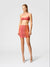 Cherry Chevron Mini Skirt