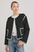 Melanie Button Up Jacket - Black