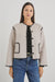 Melanie Button Up Jacket - Oatmeal