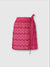 Pink Chevron Miniskirt