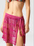 Pink Chevron Miniskirt