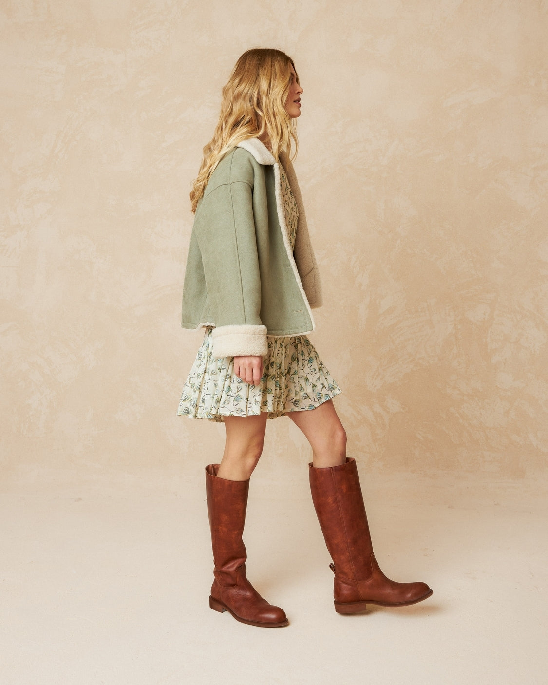 Nubuck Effect Coat