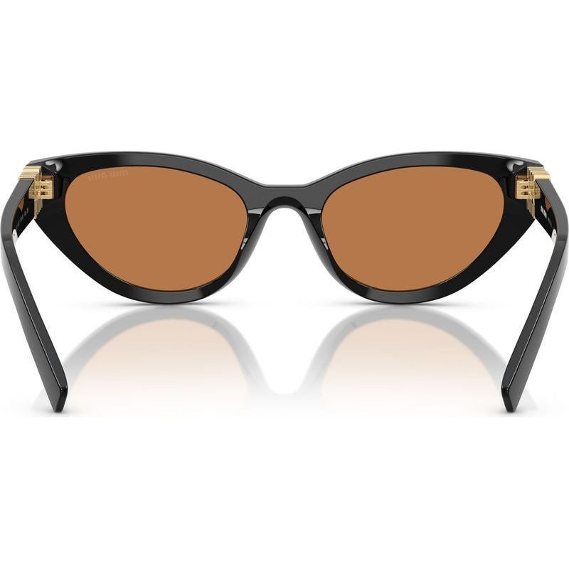 Sunglasses AO4S - Black with Brown, Small Logo