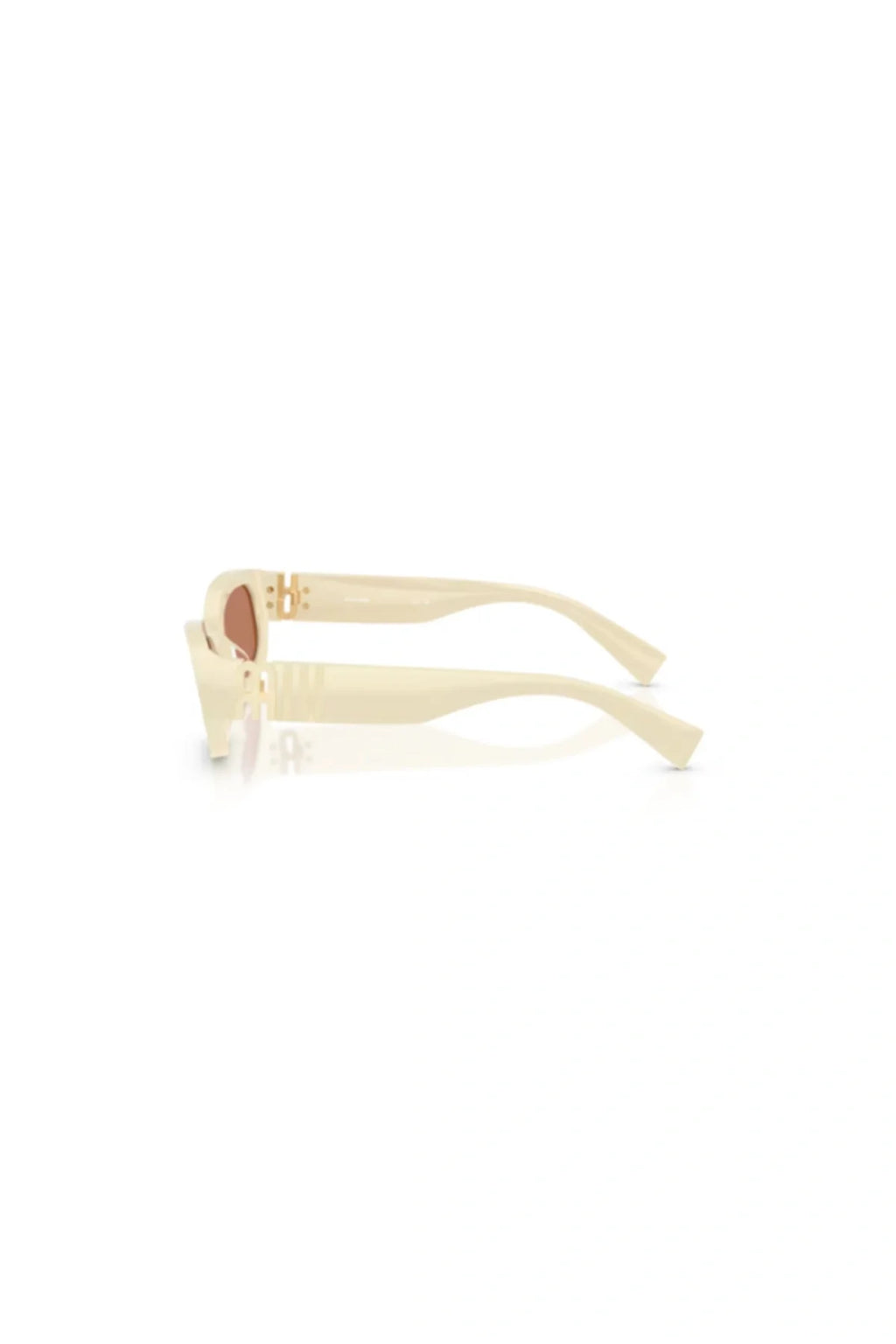Sunglasses B04S - Milk with Brown