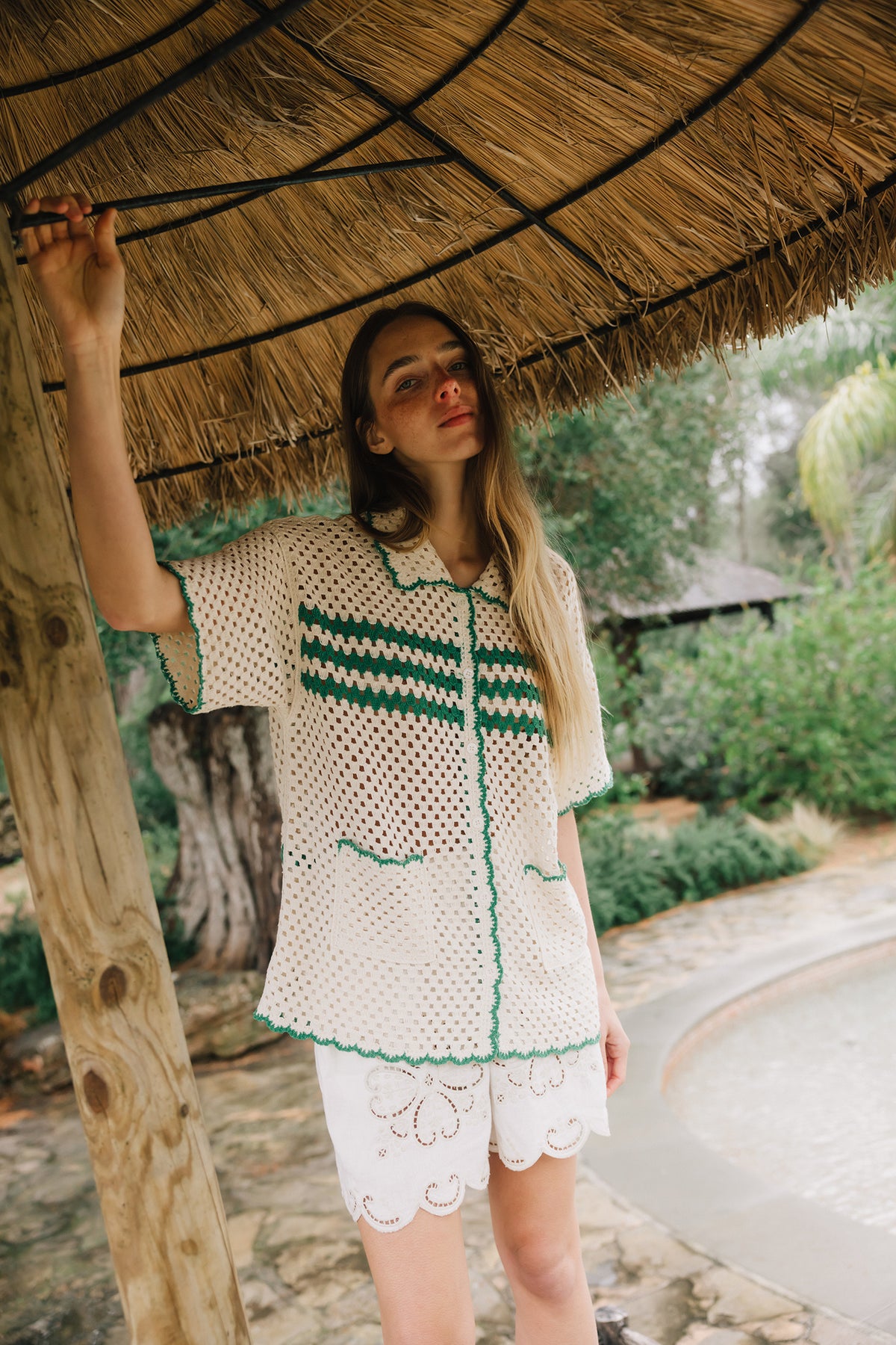 Retro Crochet Shirt