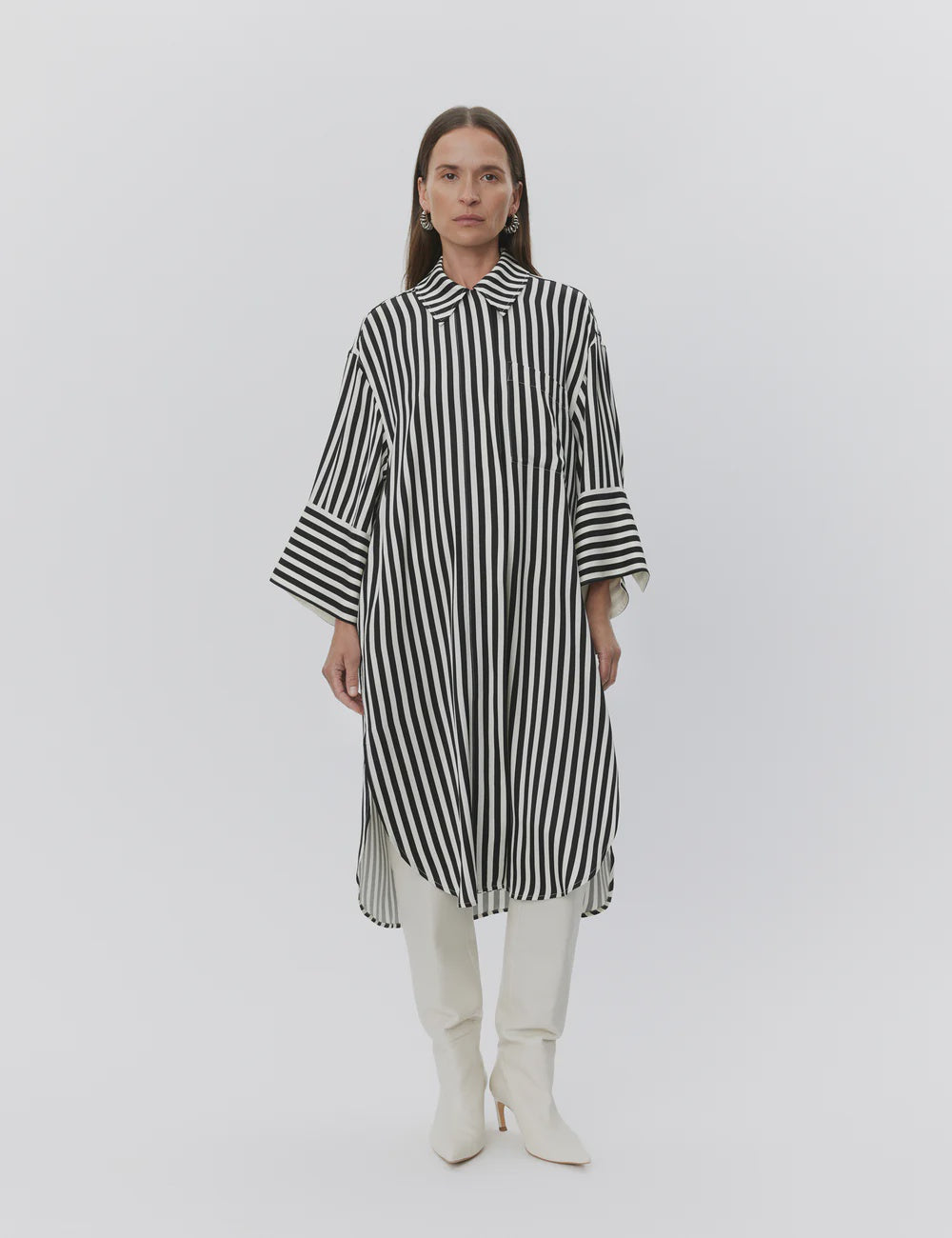 Noe Dress - Fluid Stripes