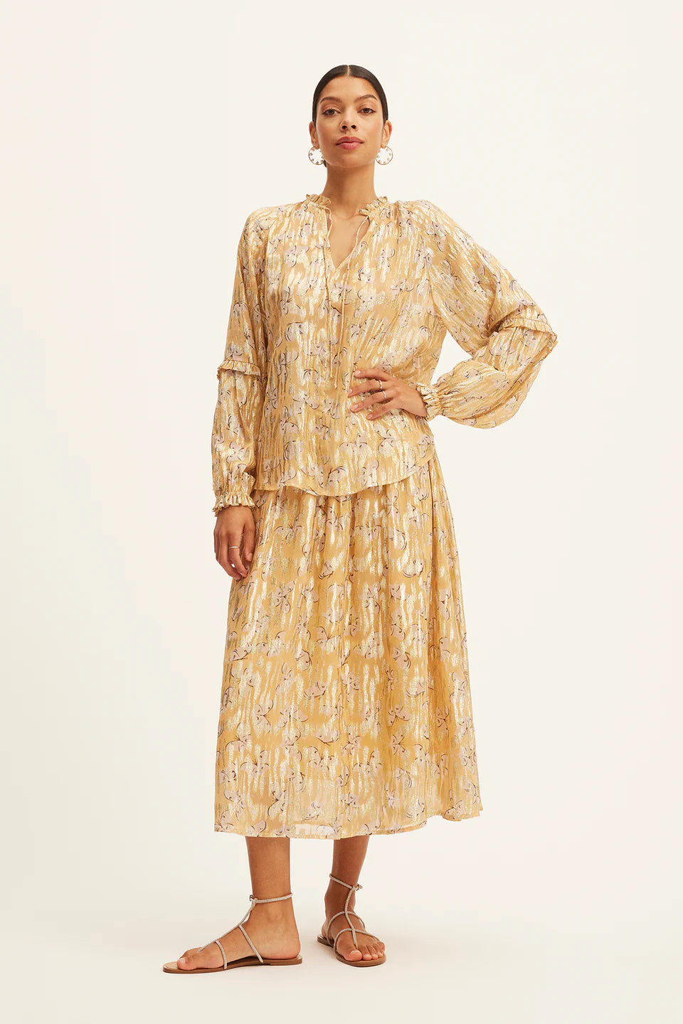 Noor Blouse - Cornsilk