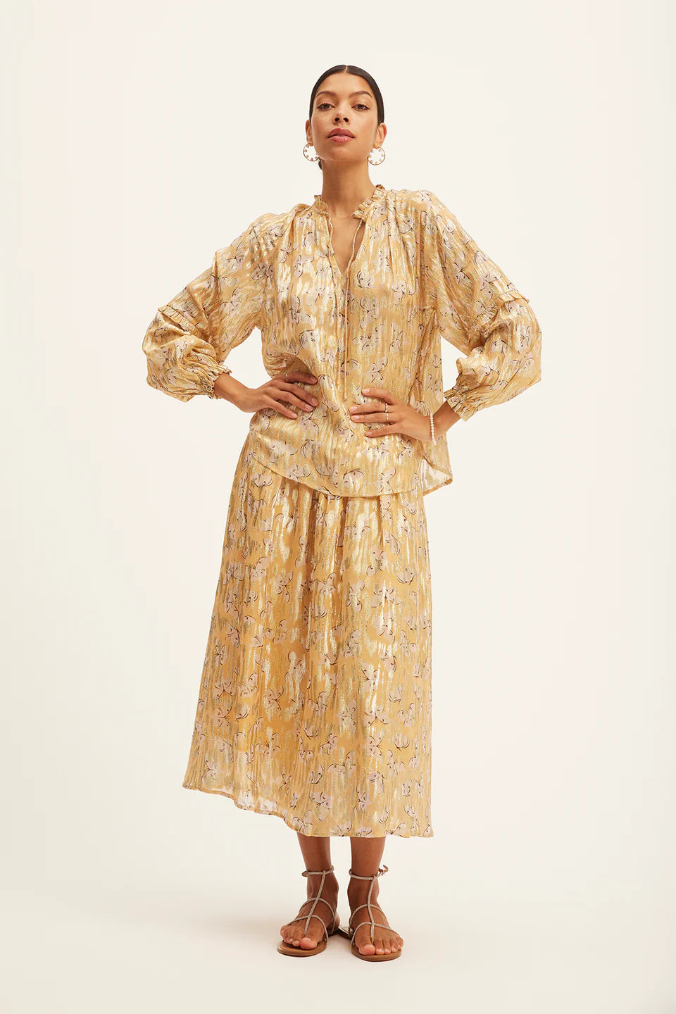 Noor Skirt - Cornsilk