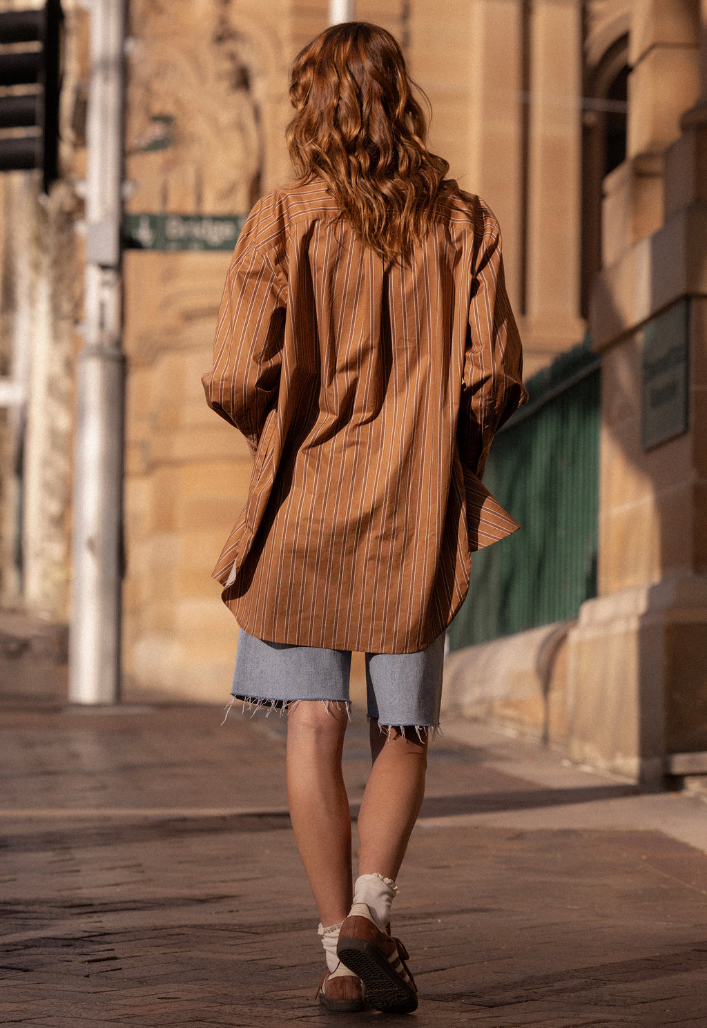 Off Duty Shirt - Caramel Cafe