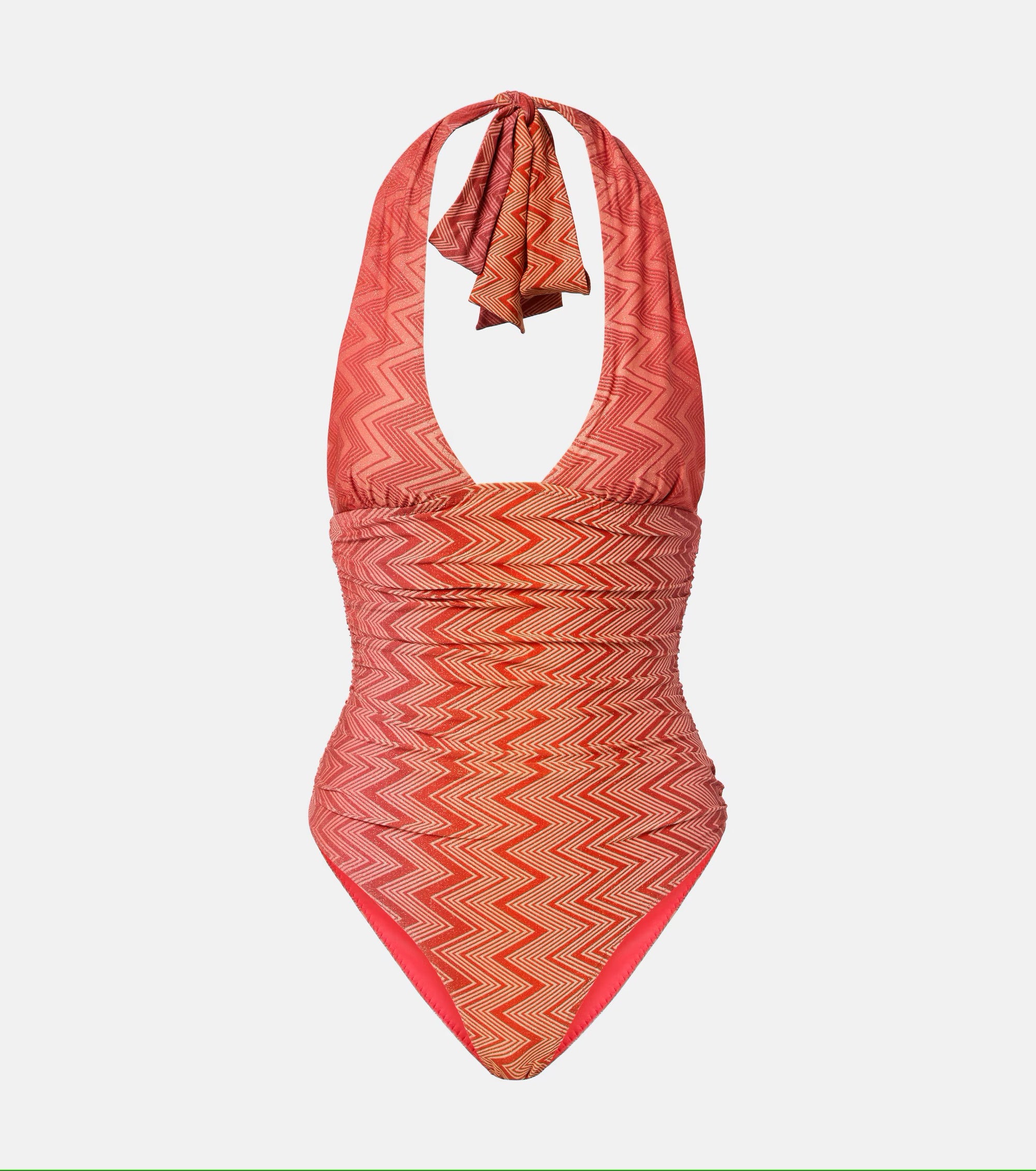 Cherry Chevron One Piece