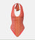 Cherry Chevron One Piece