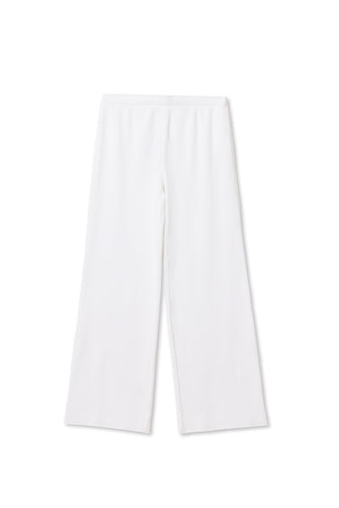 White Waffle Shane Pants