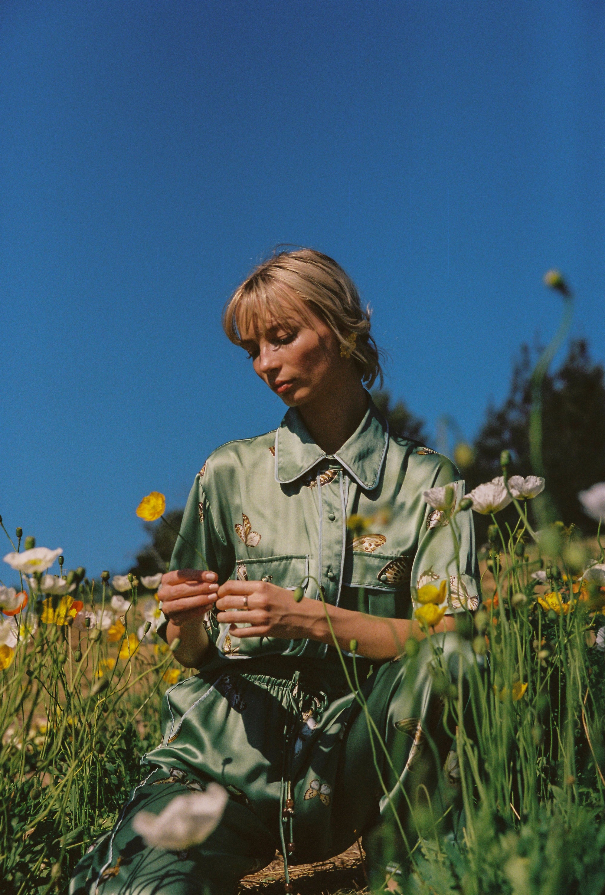 Papillon Silk Shirt