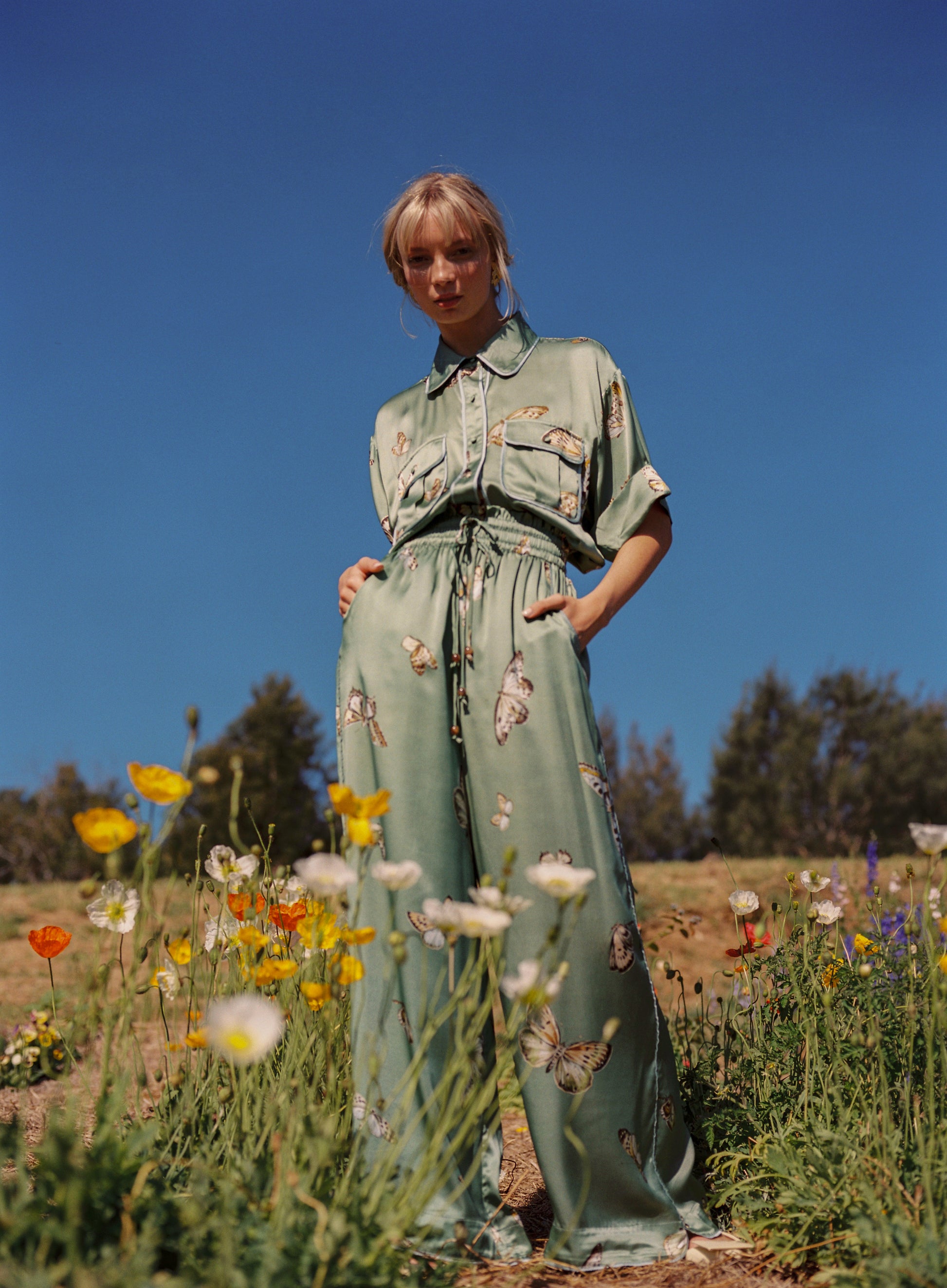 Papillon Silk Shirt