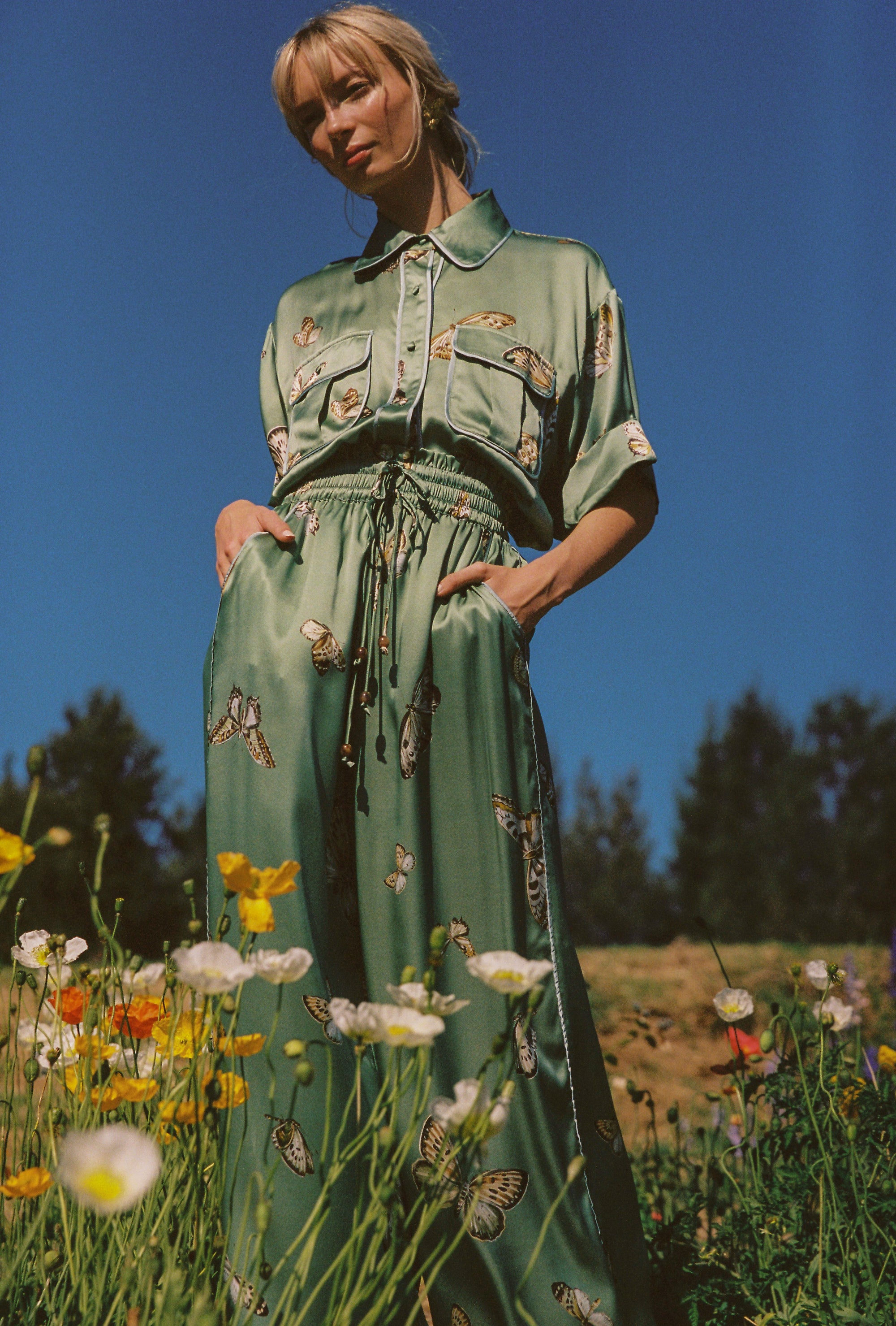 Papillon Silk Shirt