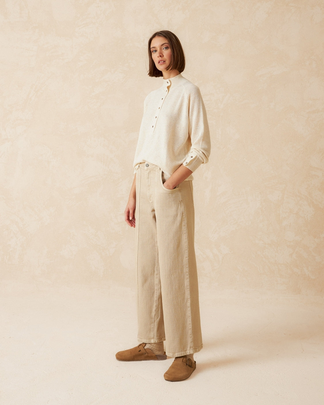 Crudo Rice Stitch Sweater