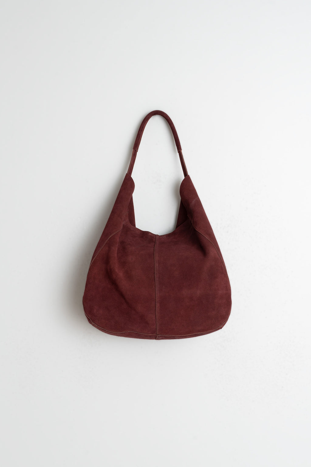 Suede Hobo Bag