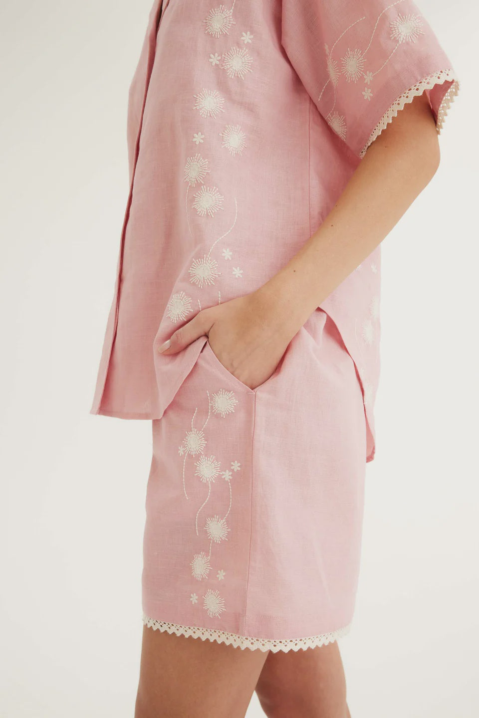 Rosie Shorts - Pink Mist