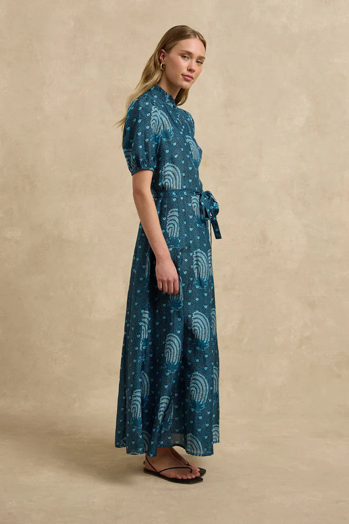 Oceanus Dress - Tide Indigo