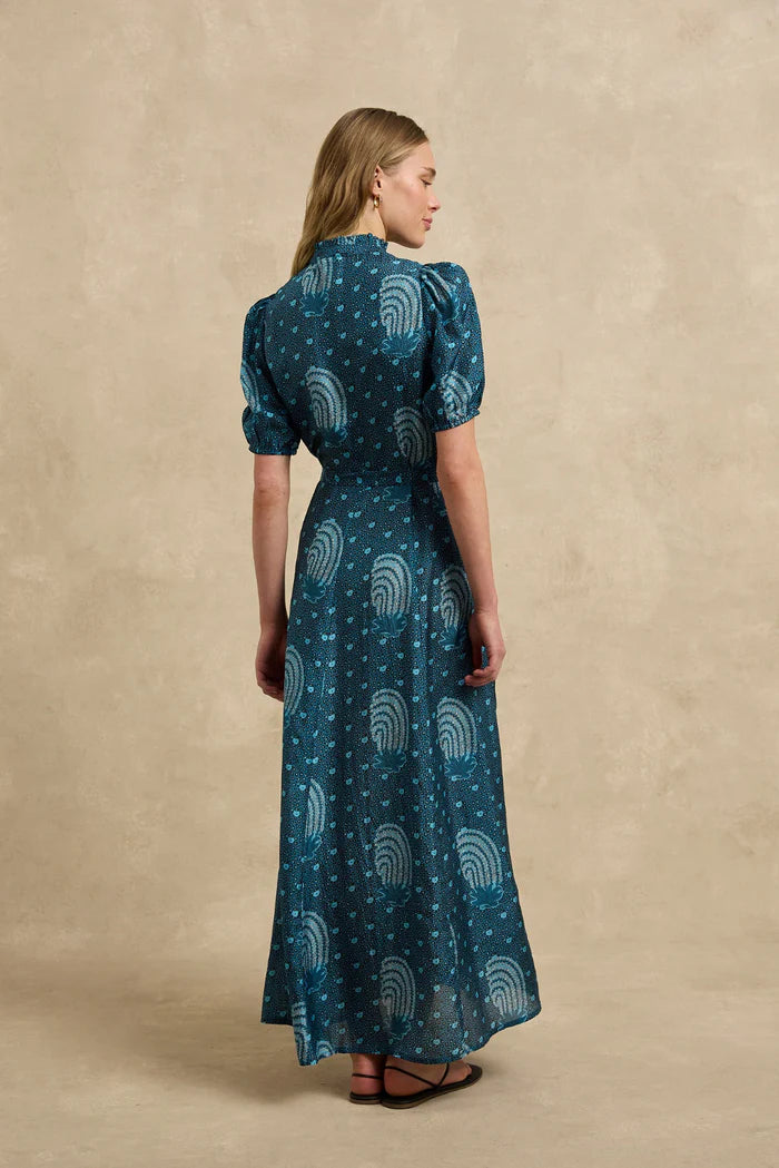 Oceanus Dress - Tide Indigo