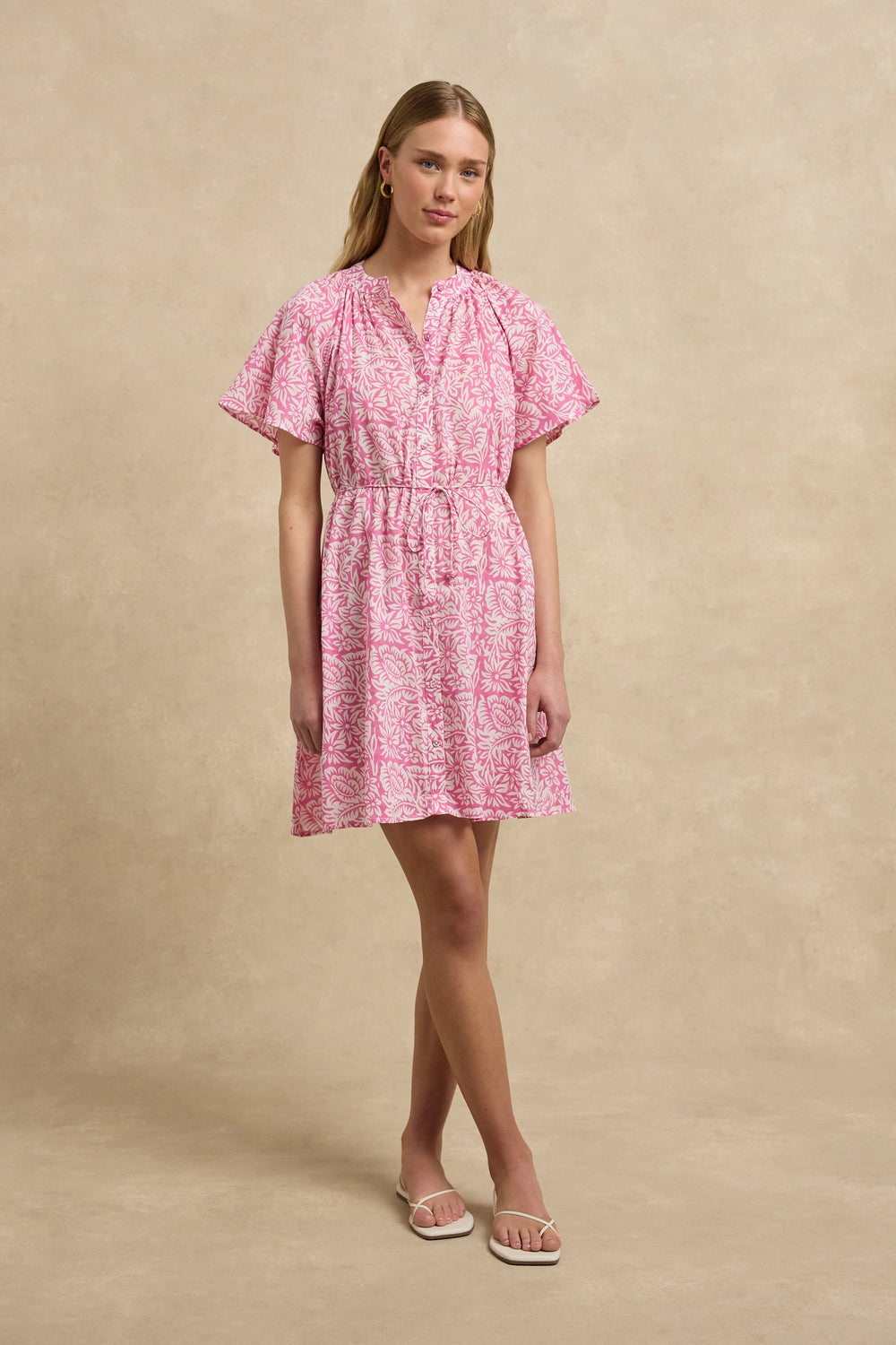 Sally Dress - Paradise Hibiscus