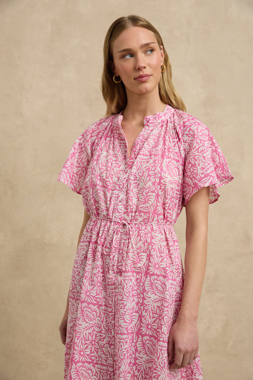 Sally Dress - Paradise Hibiscus