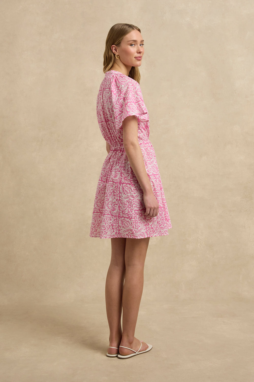 Sally Dress - Paradise Hibiscus