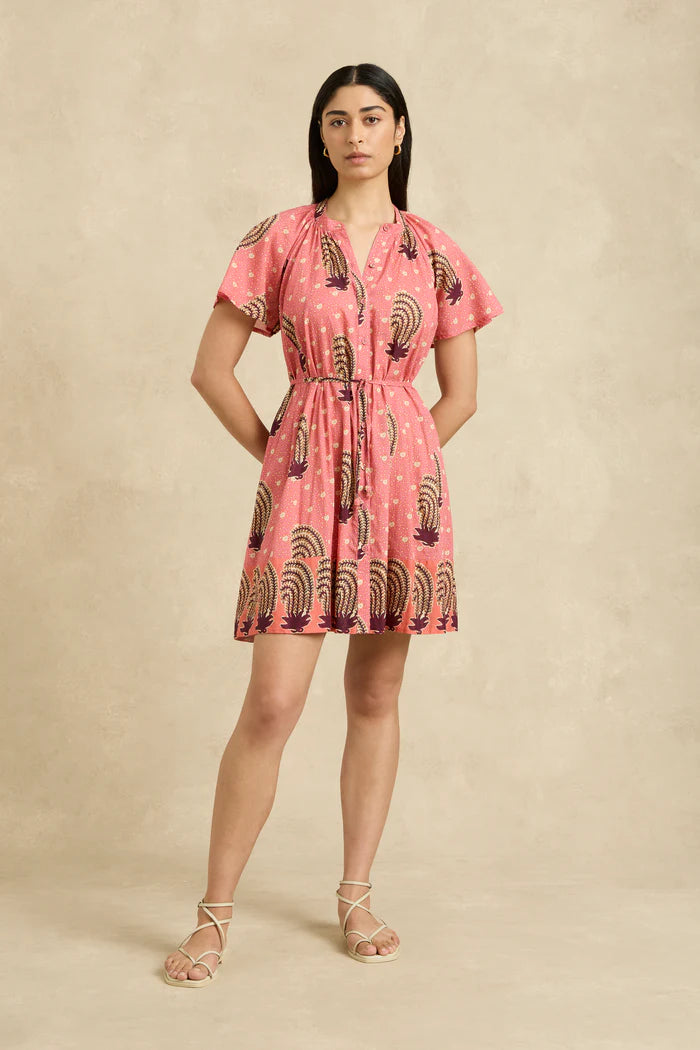 Sally Dress - Tide Hibiscus