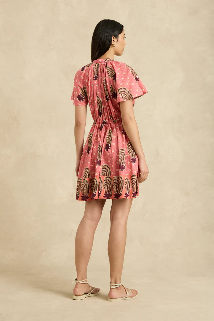 Sally Dress - Tide Hibiscus