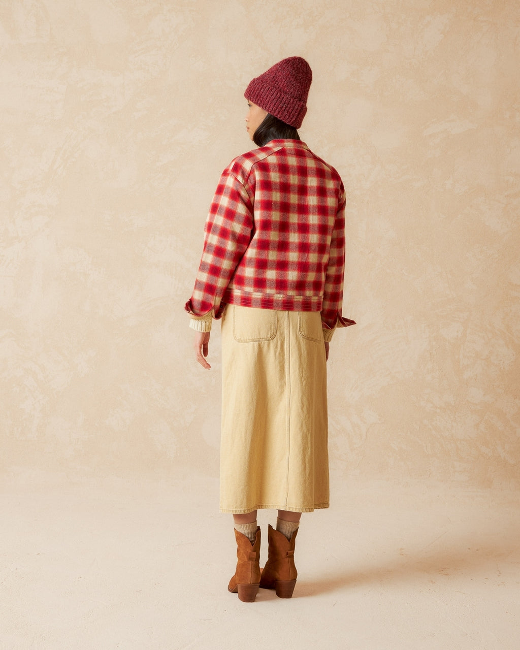 Rojo Checked Jacket