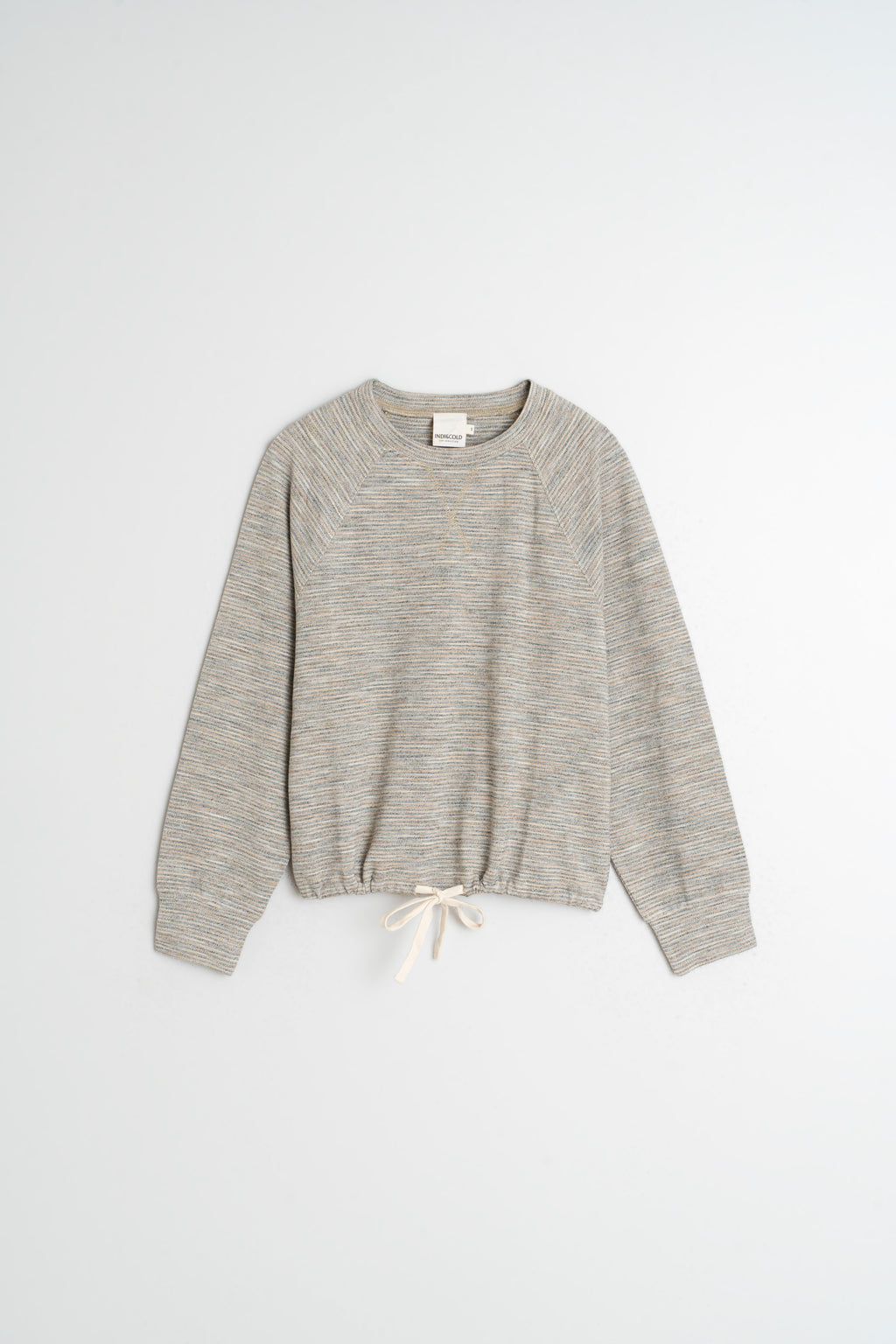 Cotton Pique Sweatshirt