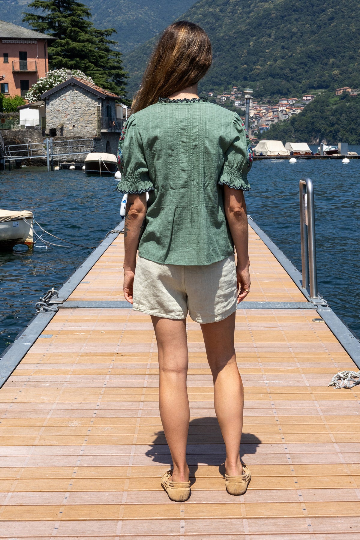Cross Stitch Embroidered Blouse