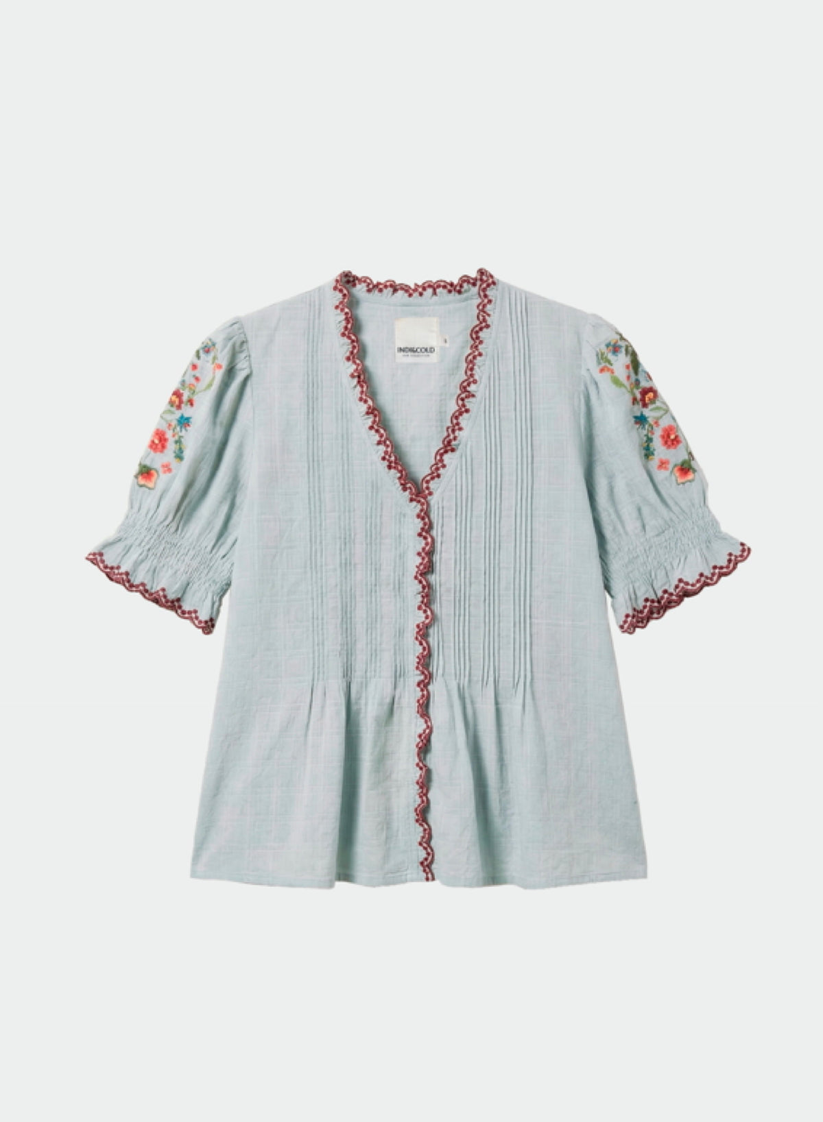 Cross Stitch Embroidered Blouse