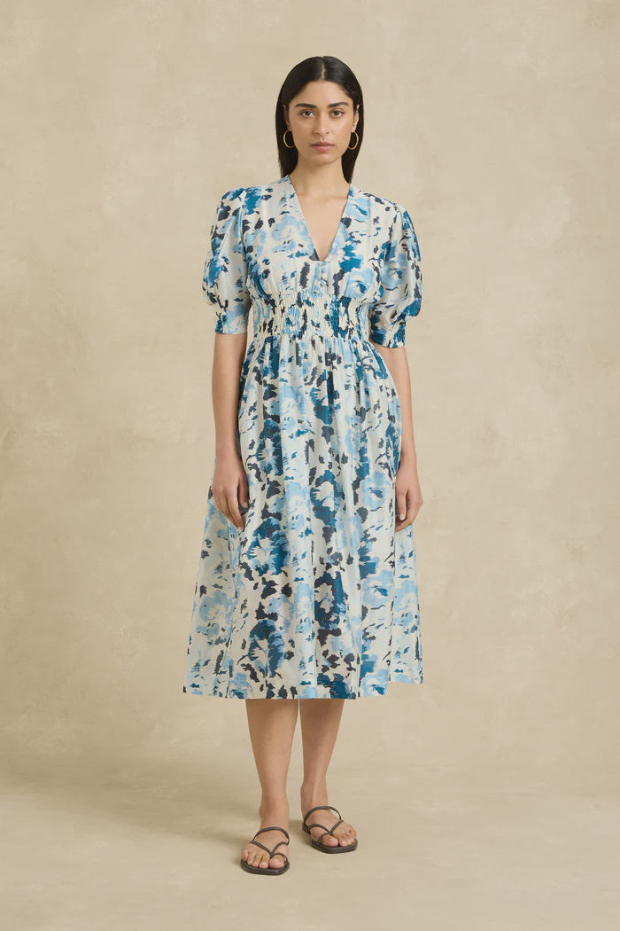 Sophia Dress - Haze Sky