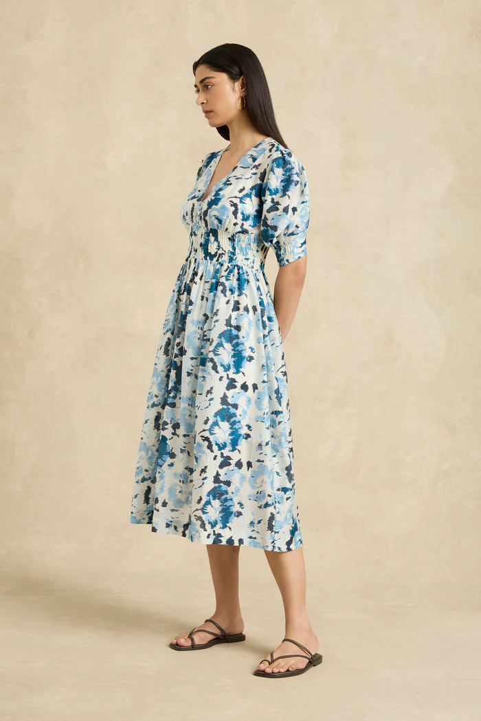 Sophia Dress - Haze Sky