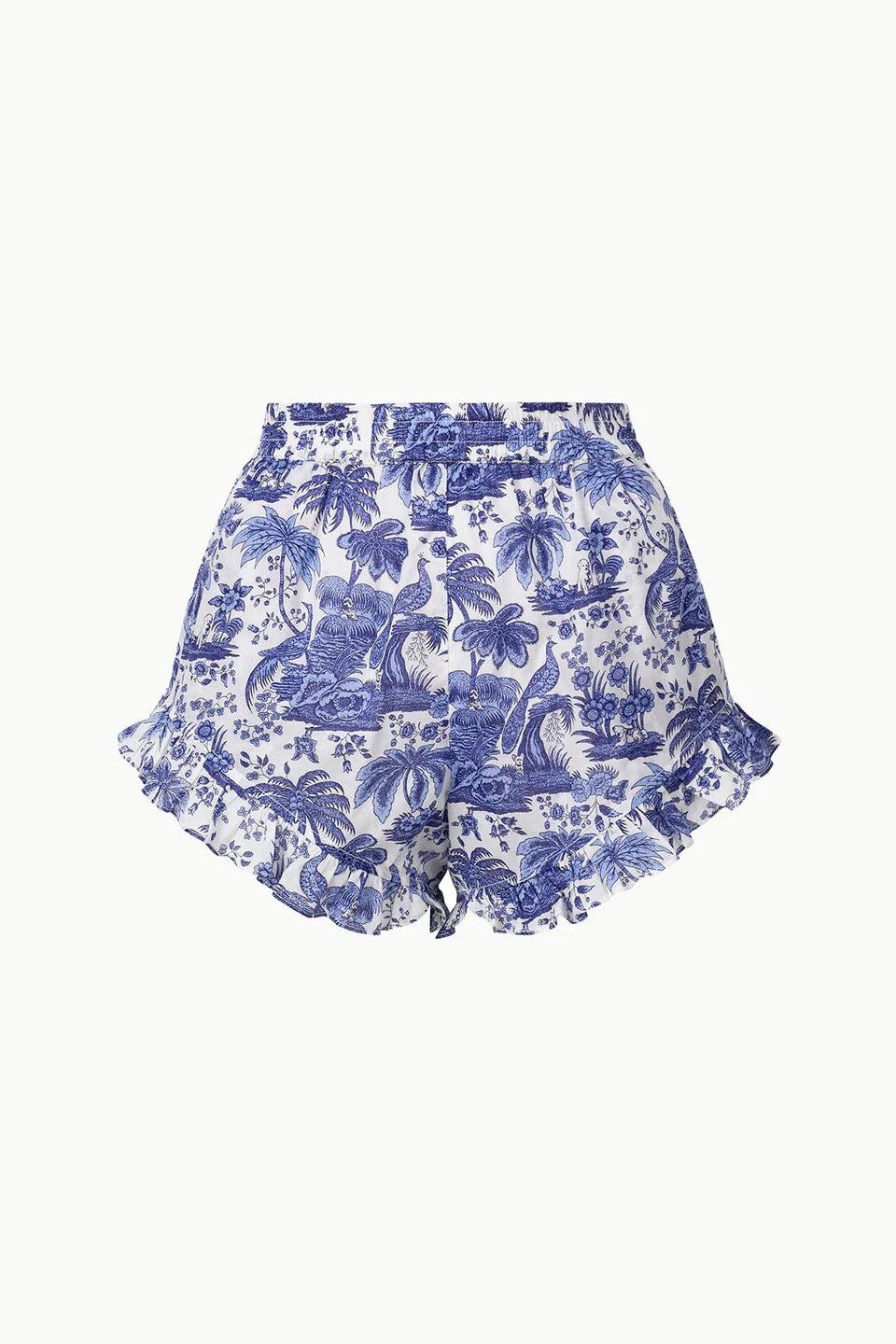 Boyana Short - Blue Toile