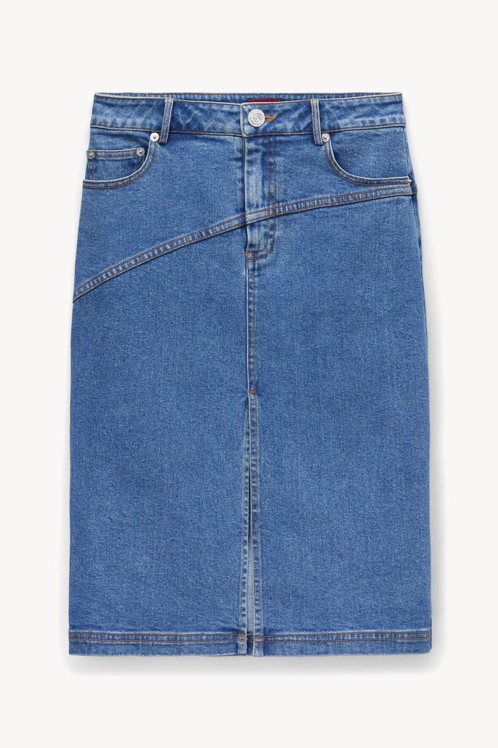 Hudson Skirt in Medium Wash