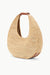 Large Raffia Moon Tote