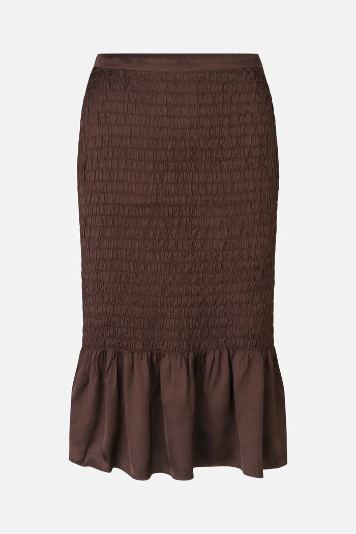 Sabelle Skirt - Coffee Bean