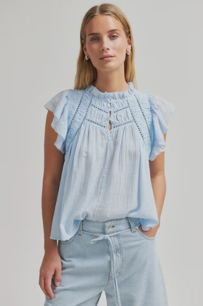 Gaya Top - Cashmere Blue